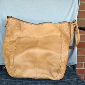 The Sak leather hobo bag